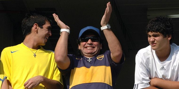 A Maradona lo esperan en México. Foto: NA