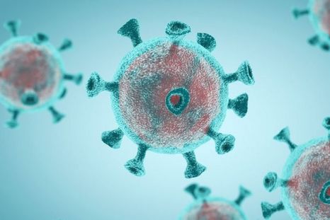 El diámetro de una partícula de coronavirus oscila entre los 80 y 129 nanómetros. Foto: GETTY IMAGES