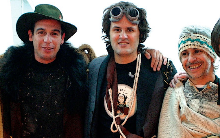 Daniel Piti Fernández, Andrés Ciro Martínez y Miguel Ángel Rodríguez vuelven al escenario con Los Piojos. Foto: lospiojos.com.ar