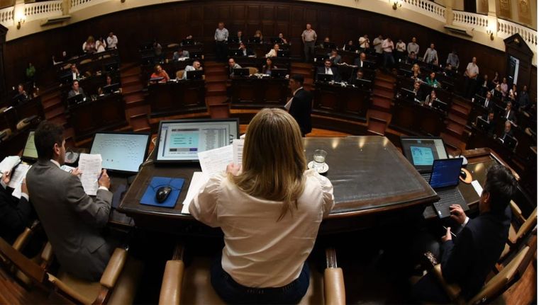 En el Senado quegan solo 10 leyes de las que ingresaron para tratar en el recinto. Foto: Prensa Legislatura