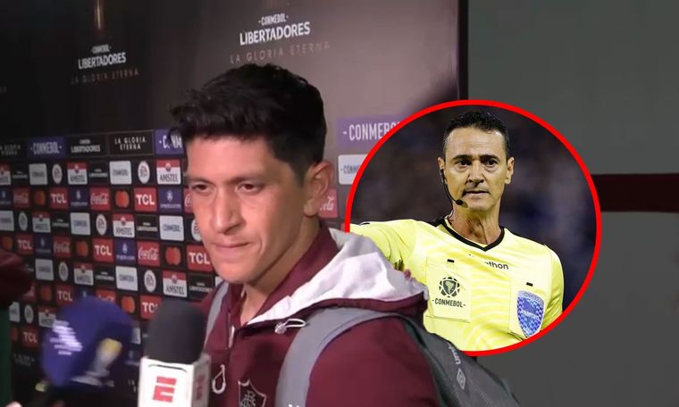 Cano se negó a hablar del polémico arbitraje.