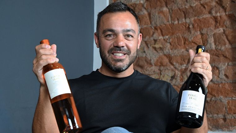 Lucas Gimenez, enólogo de Finca Iral. Foto: Rodrigo DAngelo / MDZ