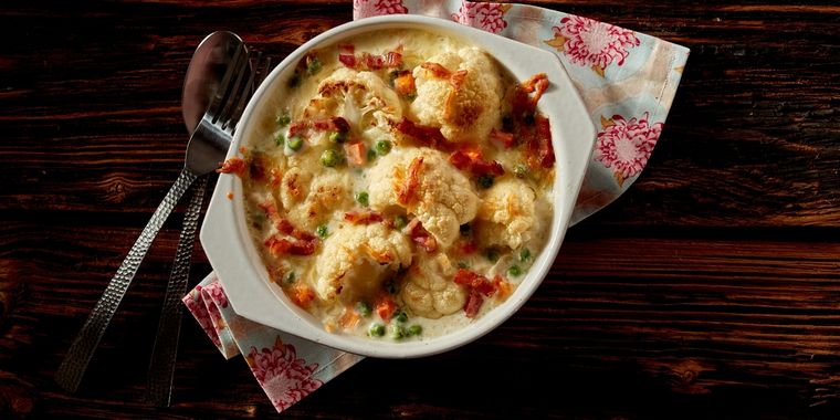 Coliflor al horno Una receta simple y deliciosa para hacer en minutos. Foto: Ph Shutterstock