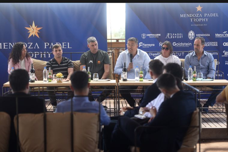 Así fue la presentación del Mendoza Padel Trophy.&nbsp;
