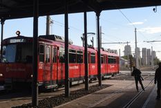El Metrotranvía no funciona en la dirección Ciudad - Las Heras