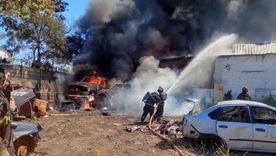 se incendio un deposito de la policia federal y el video es impactante se incendio un deposito de la policia federal y el video es impactante