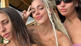 Tini, amigas y verano. Foto: @tinistoessel