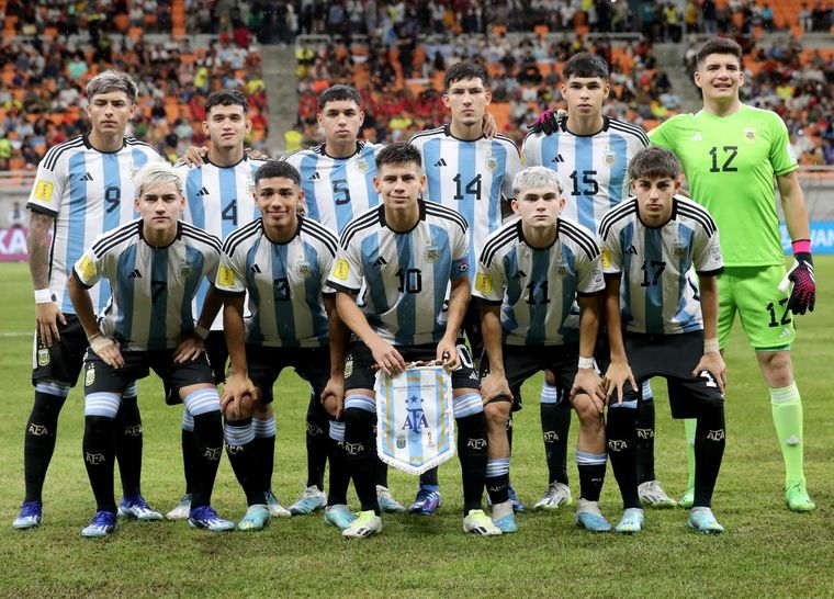 Los pibes están a dos partidos de la gloria. Foto: EFE