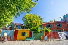 El famoso barrio fue pintado por Benito Quinquela Martín Foto: Ciudad de Buenos Aires