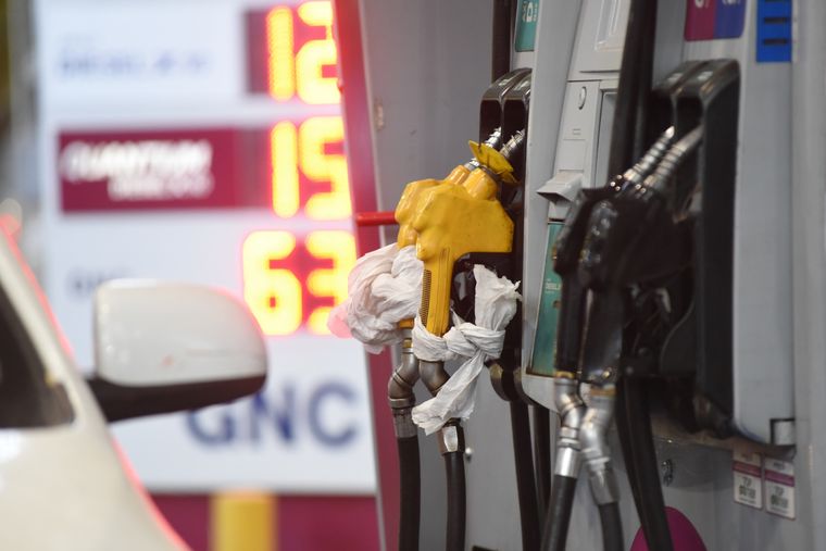 El incremento de los combustibles es equivalente al 1,9% aproximadamente Foto: Maximiliano Ríos/MDZ