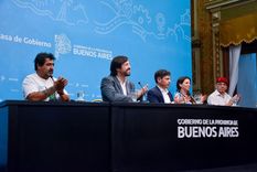 Nicolás Kreplak junto a Axel Kicillof Foto: Twitter @nkreplak