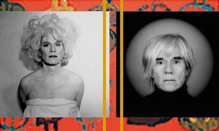 “Drag Queen”, fotografía que forma parte de la muestra tomada por el propio Warhol.