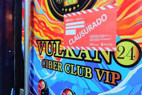 El local fue clausurado y su dueño quedó detenido Foto: Ministerio de Seguridad GCBA