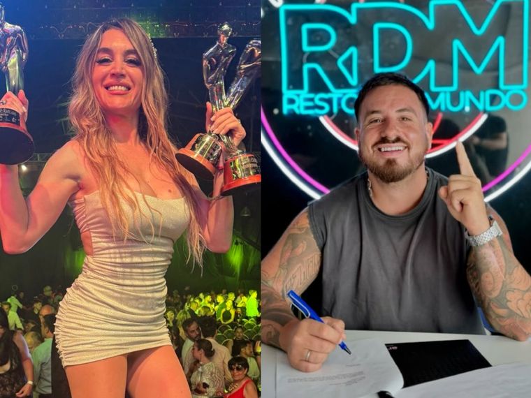 Fátima Flórez y Fede Bal estarían viviendo un romance. Foto: Instagram Soyfatimaflorez/ Instagram Balfederico.