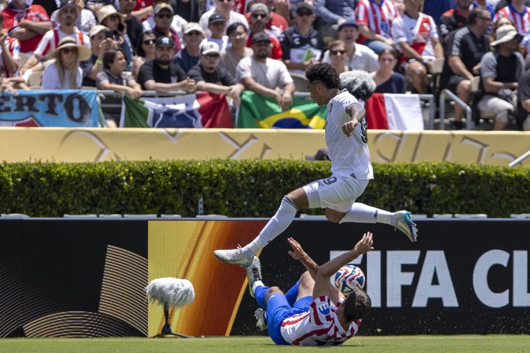 Los hinchas de River se hicieron Presentes en el Rose Bowl.