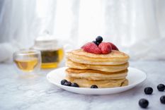 Hot cakes Una receta simple y en pocos pasos para sorprender a todos. Foto: Shutterstock