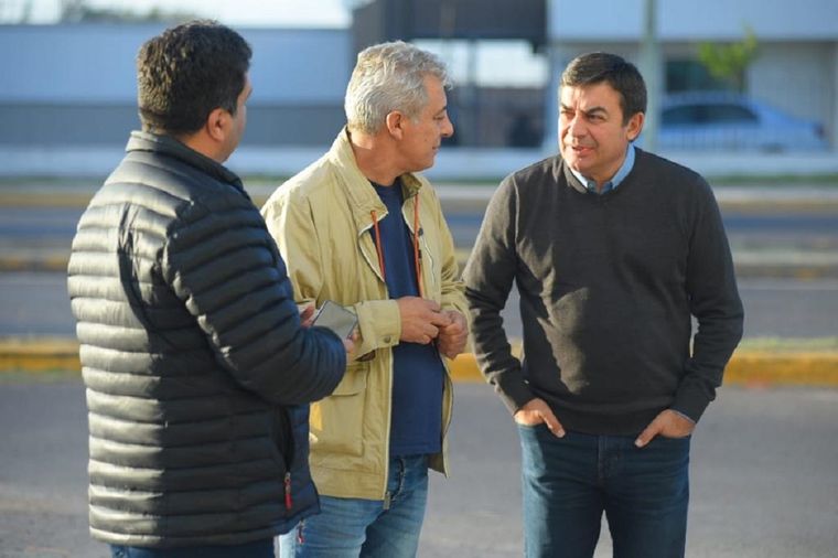 Omar De Marchi y Jorge Giménez Foto: Prensa Omar de Marchi