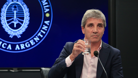 Luis Caputo, ministro de Economía. Luis Caputo, ministro de Economía.