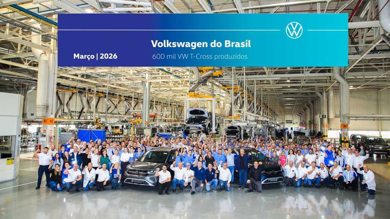 Volkswagen T-Cross 600.000 unidades