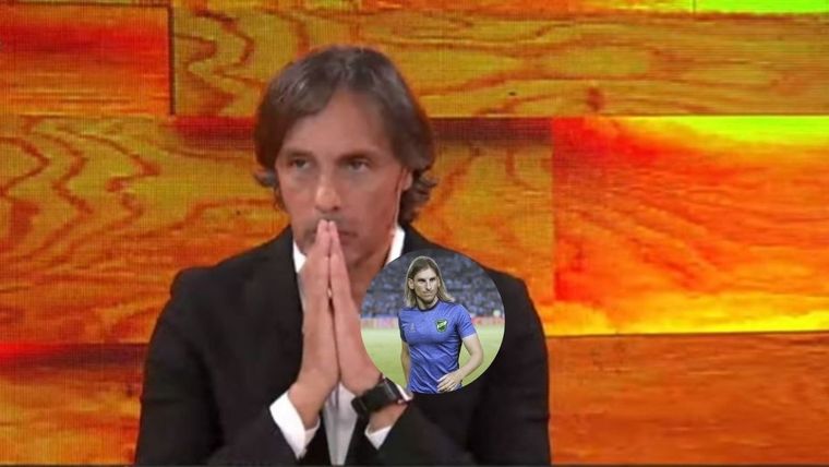 López fue lapidario con Beccacece. Foto: Montaje