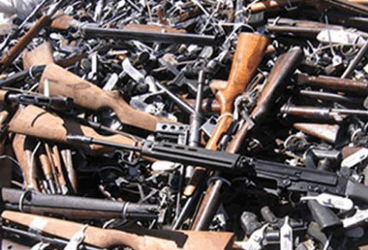 Armas: mejor es que estén lejos de los ciudadanos. Foto: Web