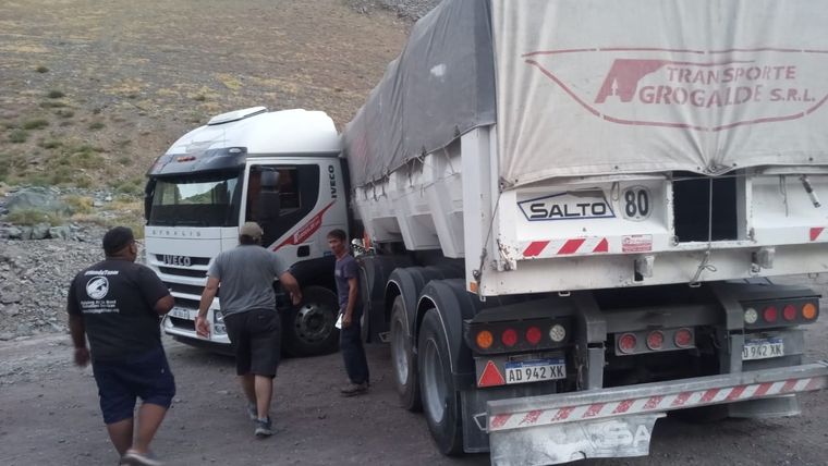 Un camionero argentino sufrió una descompensación y murió en Chile Foto: Osvaldo Valle