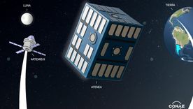 Atenea será parte del despliegue de cargas útiles que acompañarán a la nave Orion en su vuelo alrededor de la Luna.