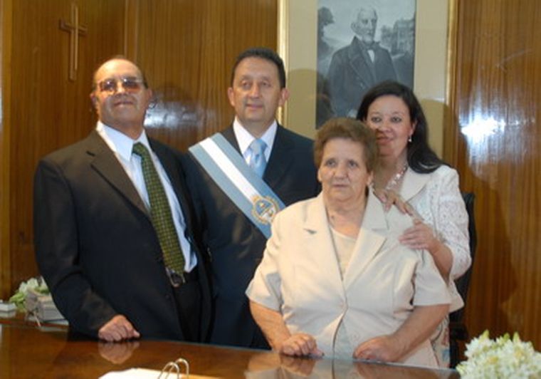 Humildad personificada: Albarita, la mamá del gobernador Jaque. Foto: Gentileza