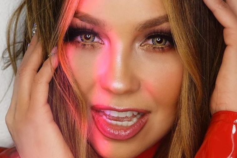 Thalía Thalía en TikTok Foto: Instagram Thalía