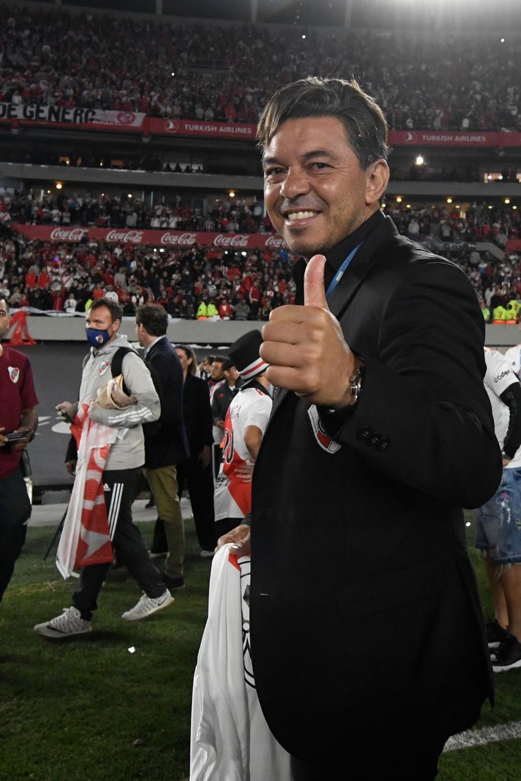 El Muñeco seguirá al menos un año más Foto: River Plate