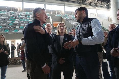 Mauricio Macri se mostró con Maximiliano Pullaro en Santa Fe Mauricio Macri se mostró con Maximiliano Pullaro en Santa Fe