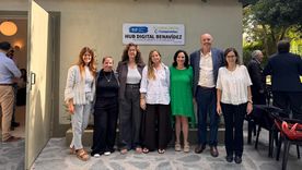 Fundación Compromiso estuvo presente en la inauguración del Hub Digital Benavídez. Foto: María Eliaschev.