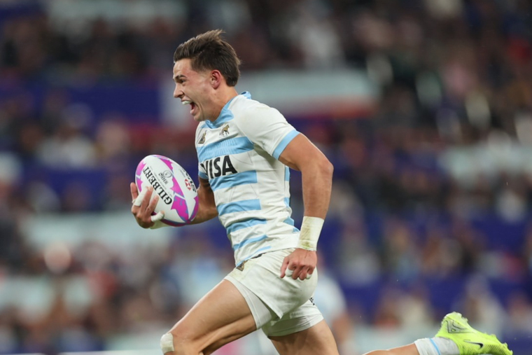 Moneta y su fuerte relación con Hong Kong: debut, lesión y try inolvidable Foto: @LosPumas7s