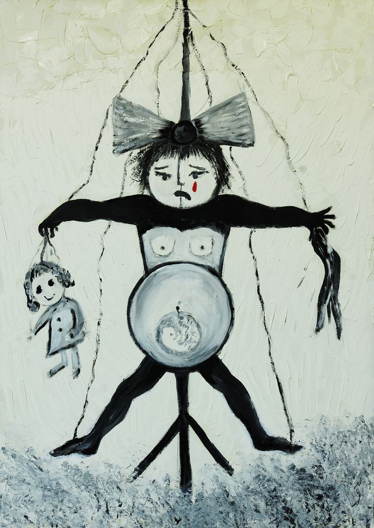 Foto: Obra de Elia Bianchi de Zizzias.