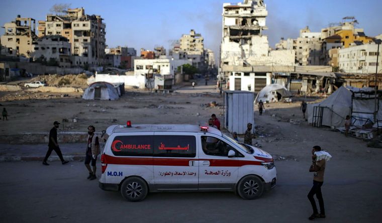 El genocidio de Israel ha sembrado la desolación en Gaza. Foto Efe