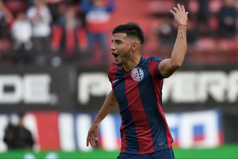 Iván Leguizamón ilusionó a todo San Lorenzo.