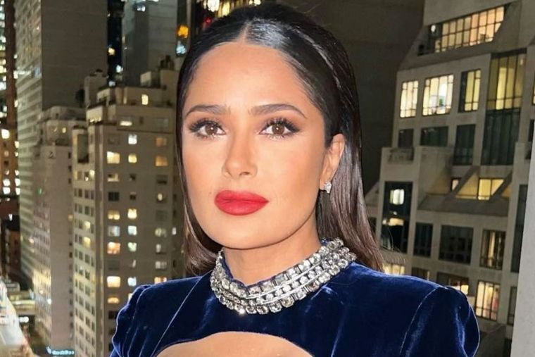 Salma Hayek Salma Hayek, Shakira, Danza Foto: Instagram Salma Hayek