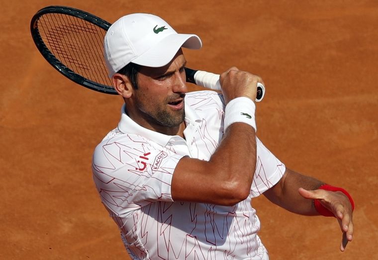 Djokovic Roma Foto: EFE