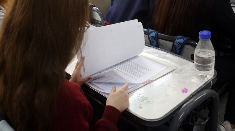 Los alumnos de la secundaria demostraron bajo nivel de aprendizaje en materias clave. Foto: Prensa Gobierno de Mendoza