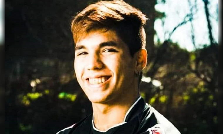 El futbolista que murió en 2018. Foto: gentileza La Brújula 24