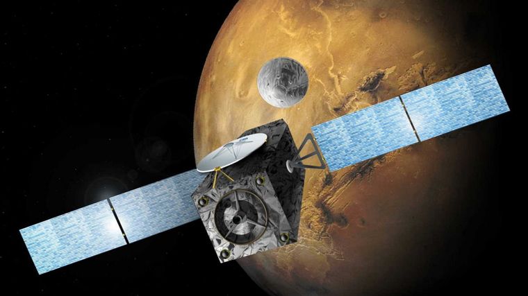 La ExoMars-2016 estudia Marte.