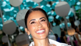 Antonela Roccuzzo deslumbra en Brasil con un look sastrero impactante. Foto: Instagram: antonelaroccuzzo