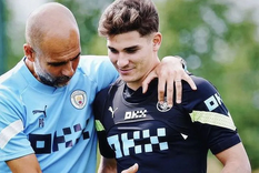 Julián es muy considerado por Pep, pero no jugó la final.