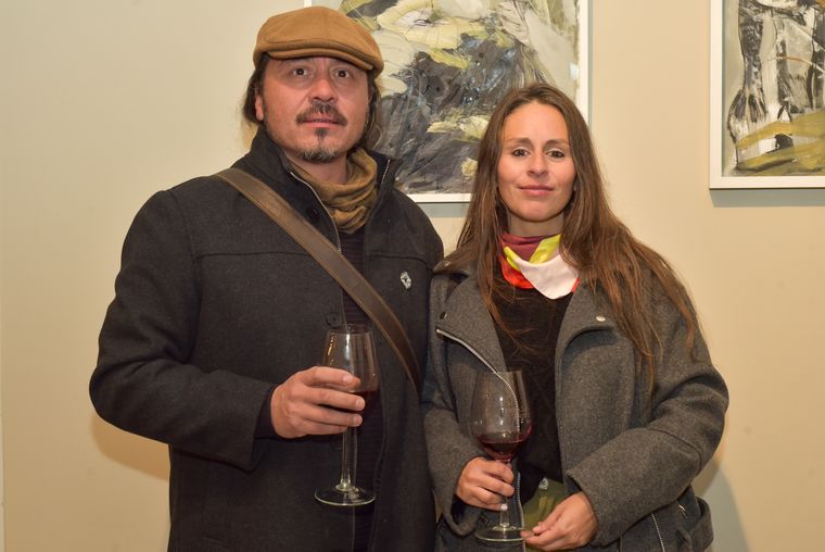 Ricardo Solís y Georgina Huaco. Ricardo Solís y Georgina Huaco.