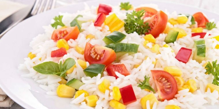 Ensalada de arroz Foto: Pixabay