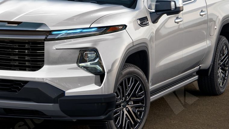 Así sería la próxima generación de la Chevrolet S10 Con la aparición de la próxima Colorado, algunas recreaciones no tardaron en llegar.