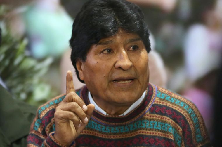 Evo Morales fue inhabilitado para presentarse como candidato. Foto: EFE