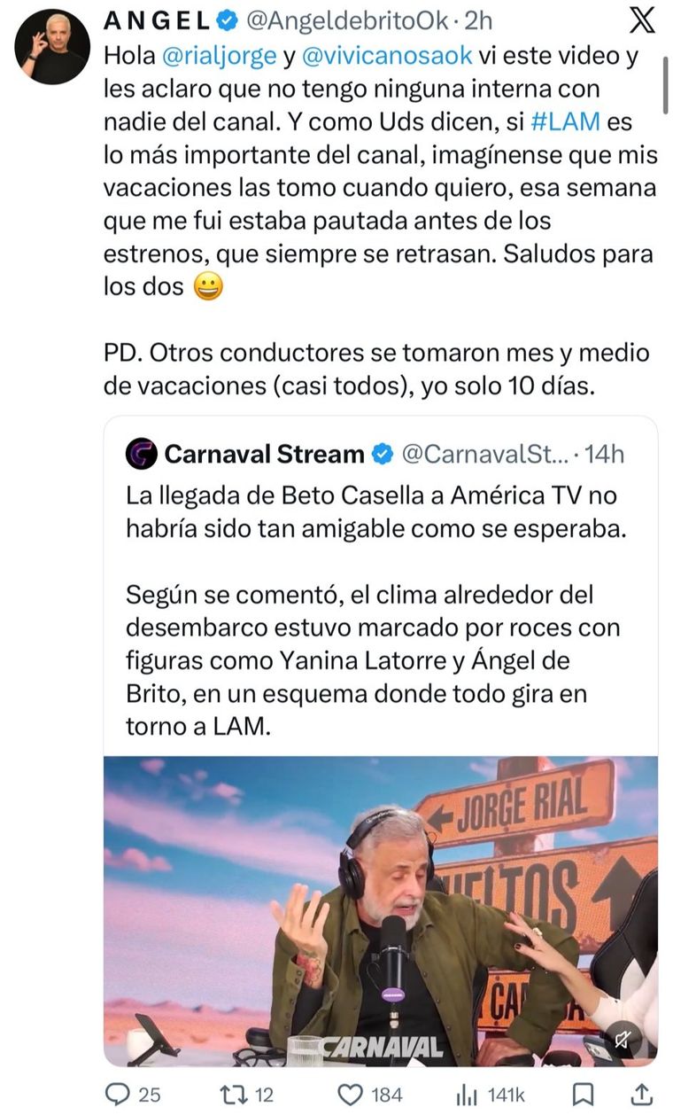 Un enfrentamiento entre conductores. Un enfrentamiento entre conductores.