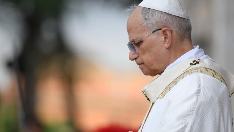 El papa León XIV.