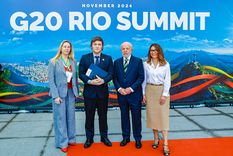 Lula da Silva y Javier Milei durante la cumbre del Mercosur.